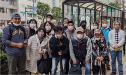 横浜で集合写真